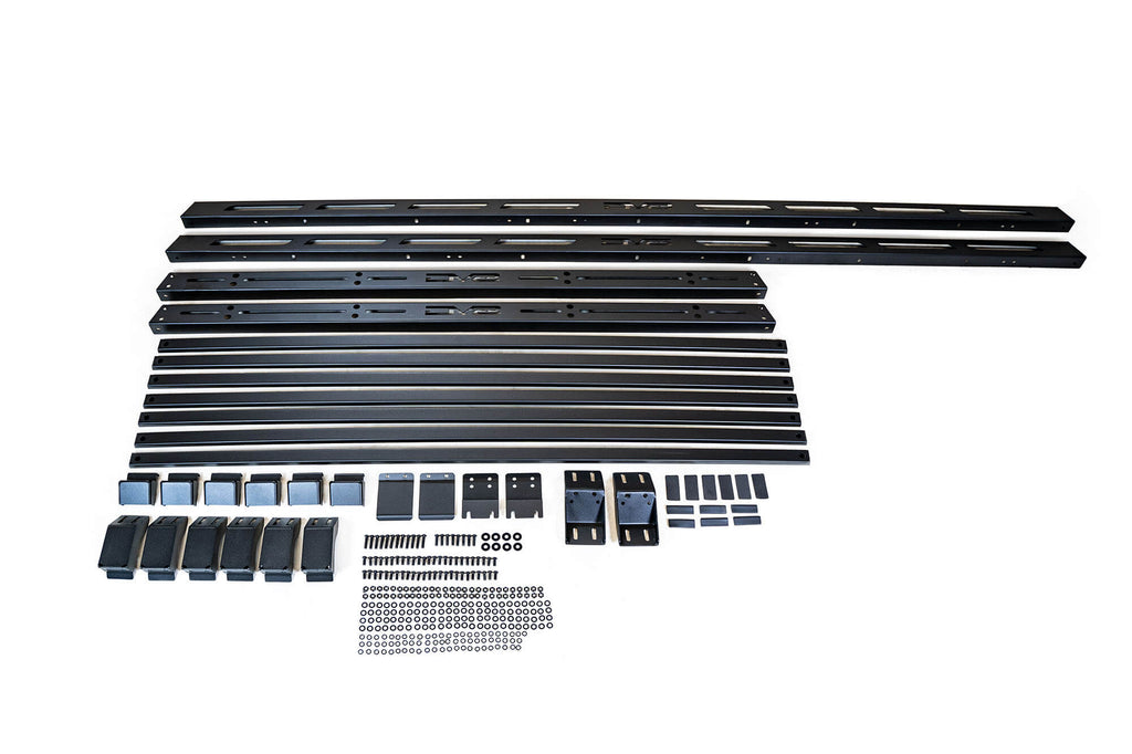 2007 2018 Jeep Wrangler JKU 4 Door Full Length Roof Rack DV8 Offroad