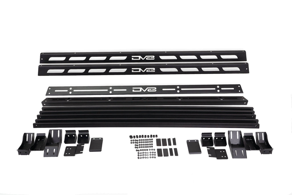 2007 2018 Jeep Wrangler JKU 4 Door Short Roof Rack DV8 Offroad