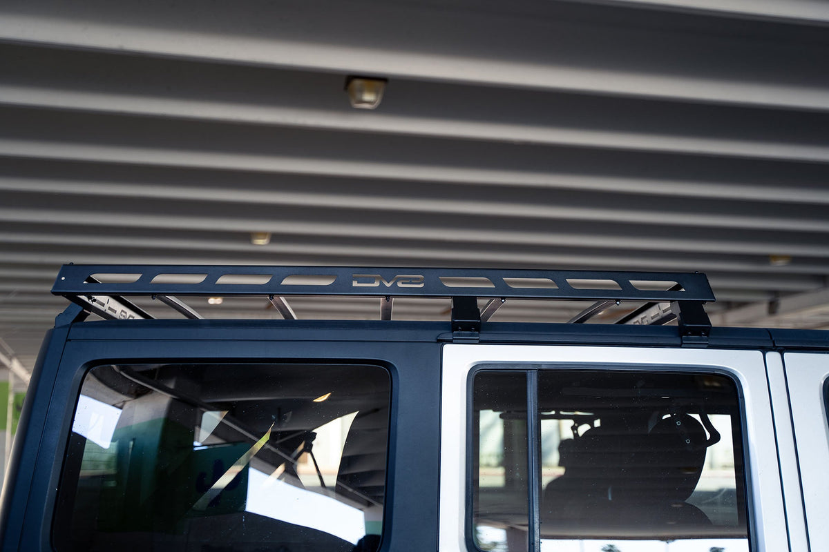 2007 2018 Jeep Wrangler JKU 4 Door Short Roof Rack DV8 Offroad