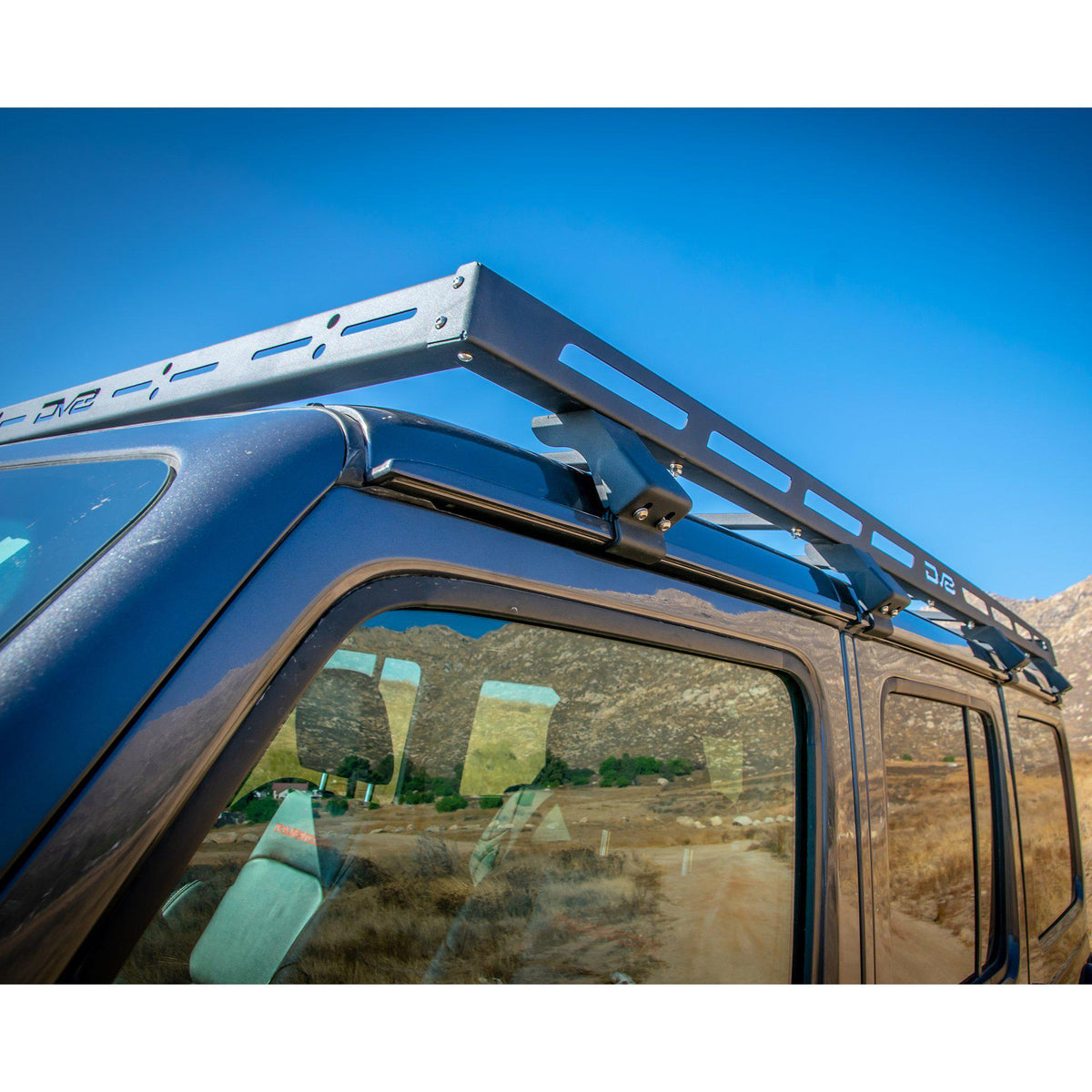 2018 2025 Jeep Wrangler 4 Door Roof Rack DV8 Offroad