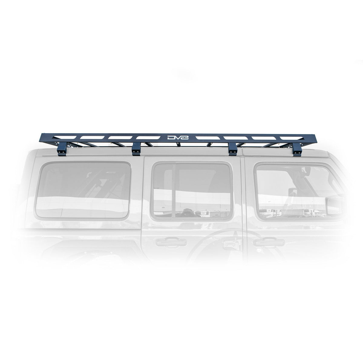 2018 2025 Jeep Wrangler 4 Door Roof Rack DV8 Offroad