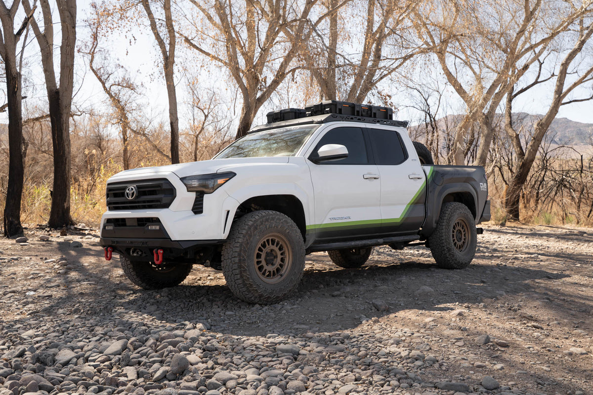 2024 2025 Toyota Tacoma Double Cab Roof Rack DV8 Offroad