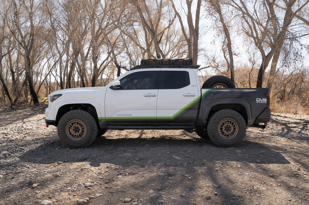 2024 2025 Toyota Tacoma Double Cab Roof Rack DV8 Offroad