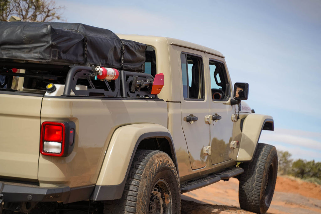 Bed Rack MTO Series Mid Size Truck (Gladiator, Ranger, Tacoma, Frontier, Colorado, Canyon) DV8 Offroad
