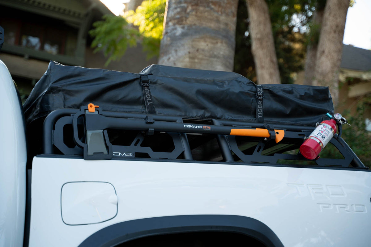 Bed Rack MTO Series Mid Size Truck (Gladiator, Ranger, Tacoma, Frontier, Colorado, Canyon) DV8 Offroad