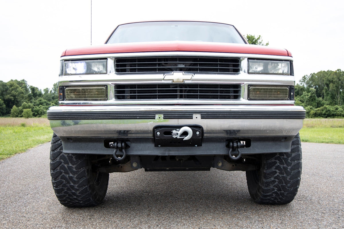 Tow Hook to Shackle Bracket Mount Only Silverado/Sierra 1500 Truck & SUV (88-99) Rough Country