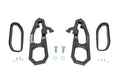 Tow Hook Brackets & Bezel Combo Ram 1500 2WD/4WD (2019-2021) Rough Country