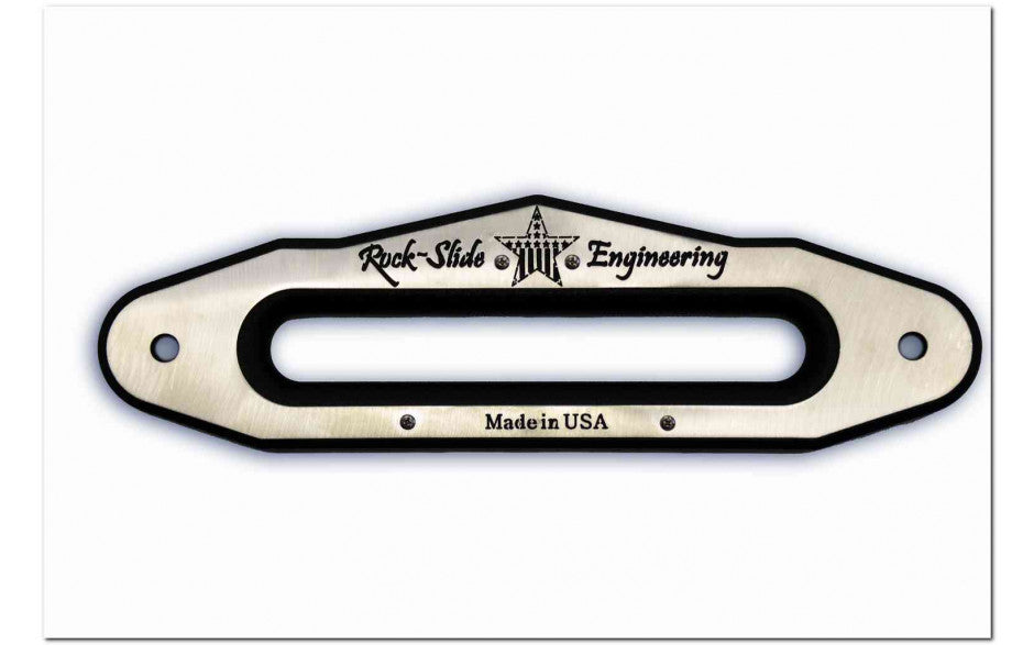 Aluminum Fairlead For RSE Front Bumpers With Synthetic Winch Lines Rock Slide Engineering