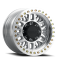 Aluminum Wheels 17x9 Ryno Cast Beadlock RT951M Machined Silver Machined Beadlock Ring -12 Offset 8 on 165.1 Bolt Pattern 130.81 Bore Raceline