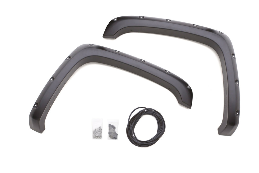 Rivet Style Fender Flare Set Front, Smooth, 2-Piece Set 1999-2007 Silverado/Sierra 1500/2500 Fleetside Lund