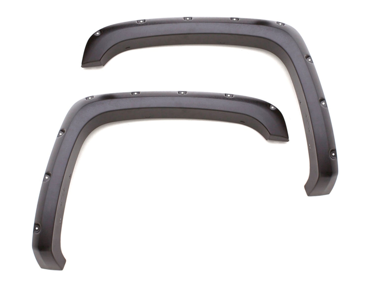 Rivet Style Fender Flare Set Front, Smooth, 2-Piece Set 2017-2020 Colorado 61.7 Bed Lund