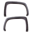 Rivet Style Fender Flare Set Rear, Textured, 2-Piece Set 2007-2014 Sierra 2500 HD/3500 HD Fleetside Lund