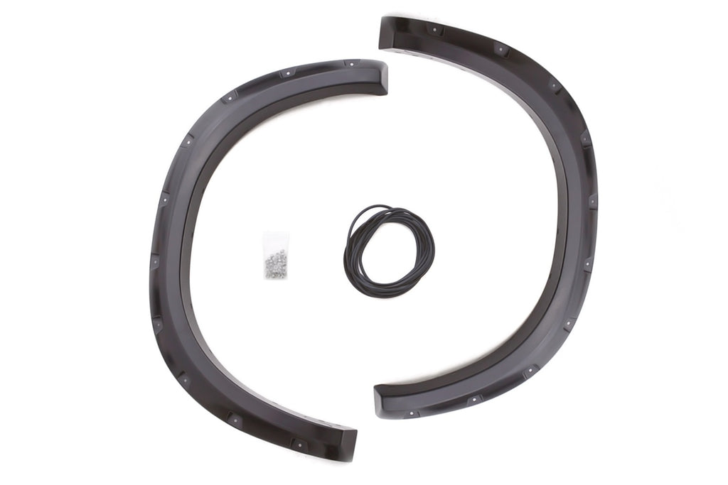 Rivet Style Fender Flare Set Rear, Smooth, 2-Piece Set 1994-2001 Dodge Ram 1500/2500/3500 Fleetside Lund