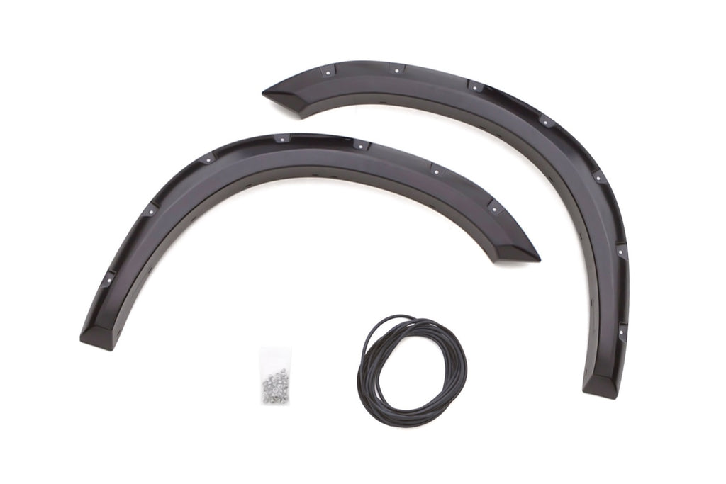 Rivet Style Fender Flare Set Front, Smooth, 2-Piece Set 2010-2018 Ram 2500/3500 Fleetside Lund