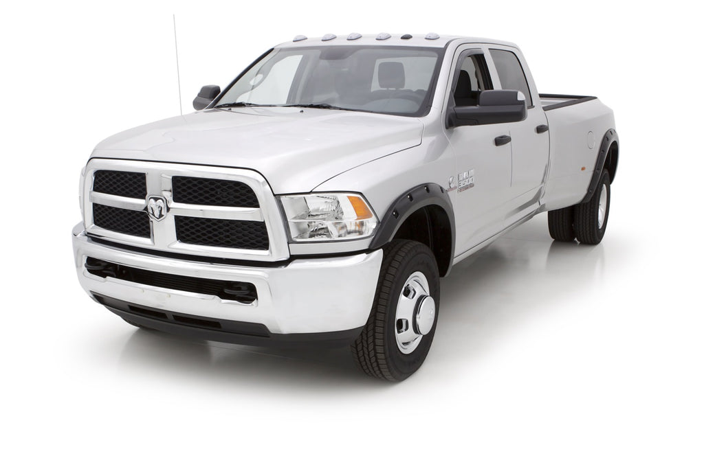 Rivet Style Fender Flare Set Front and Rear, Textured, 4-Piece Set 2010-2018 Ram 2500/3500 Fleetside Lund