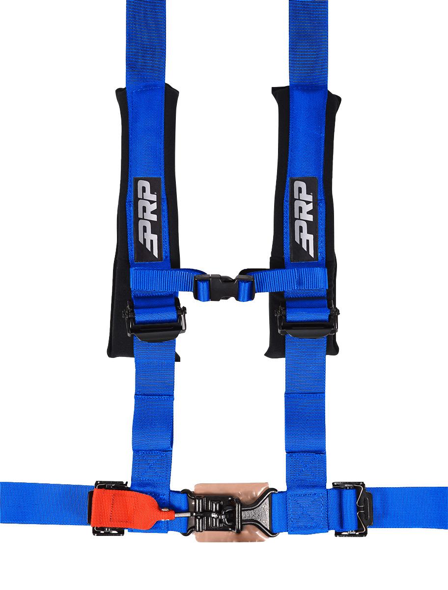4.2 Harness with Latch and Link Lap Belt Blue PRP Seats