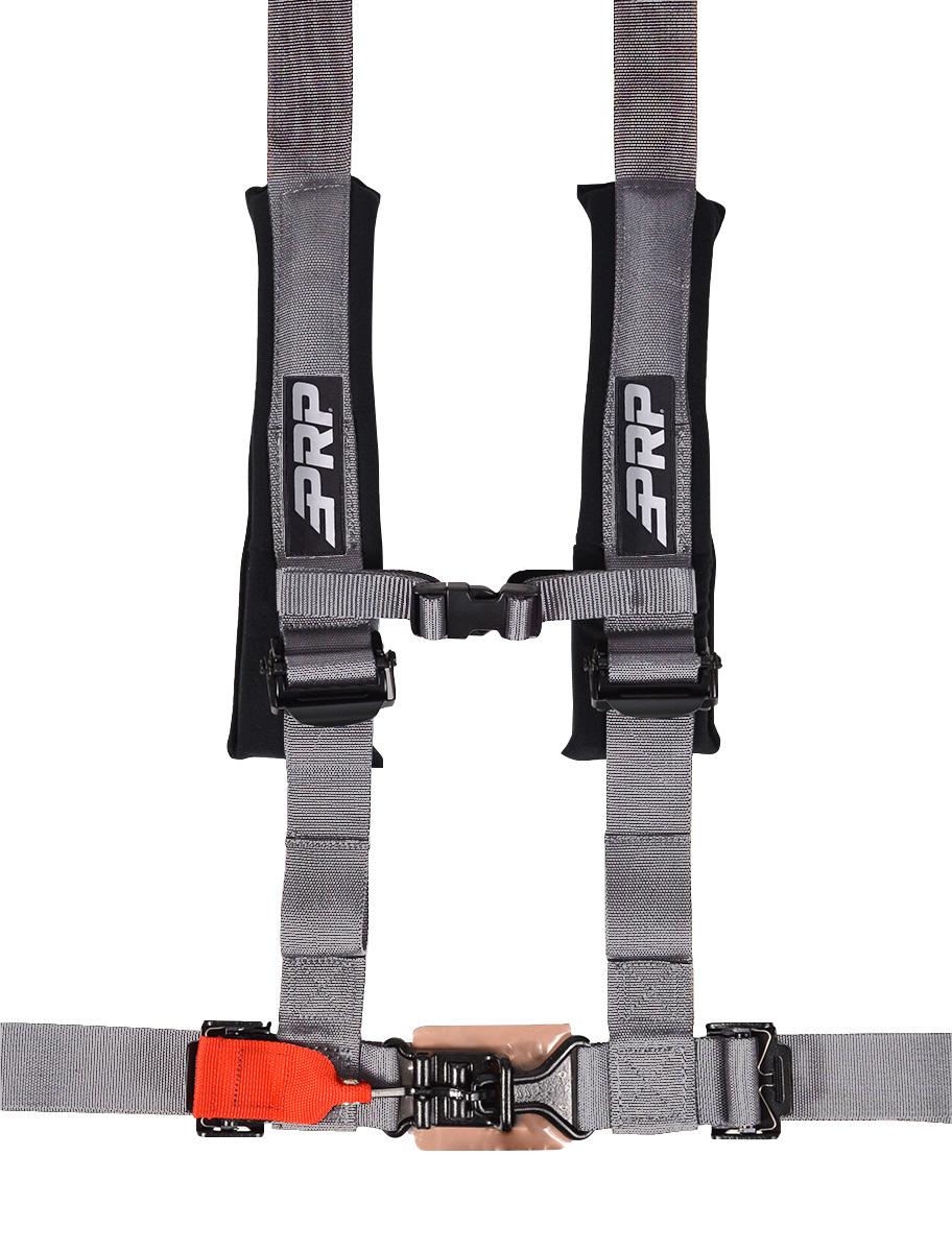 4.2 Harness with Latch and Link Lap Belt Silver PRP Seats