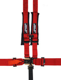 5.2 Harness with Shoulder Straps Sewn to Lap Red PRP Seats