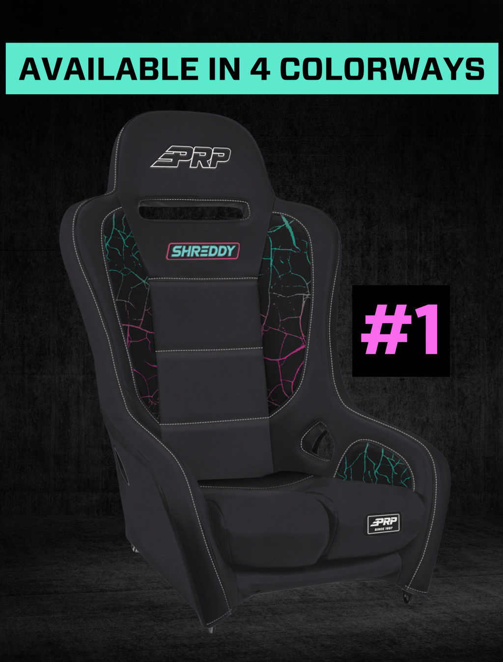 Shreddy Edition Podium Suspension Seat PRP Seats