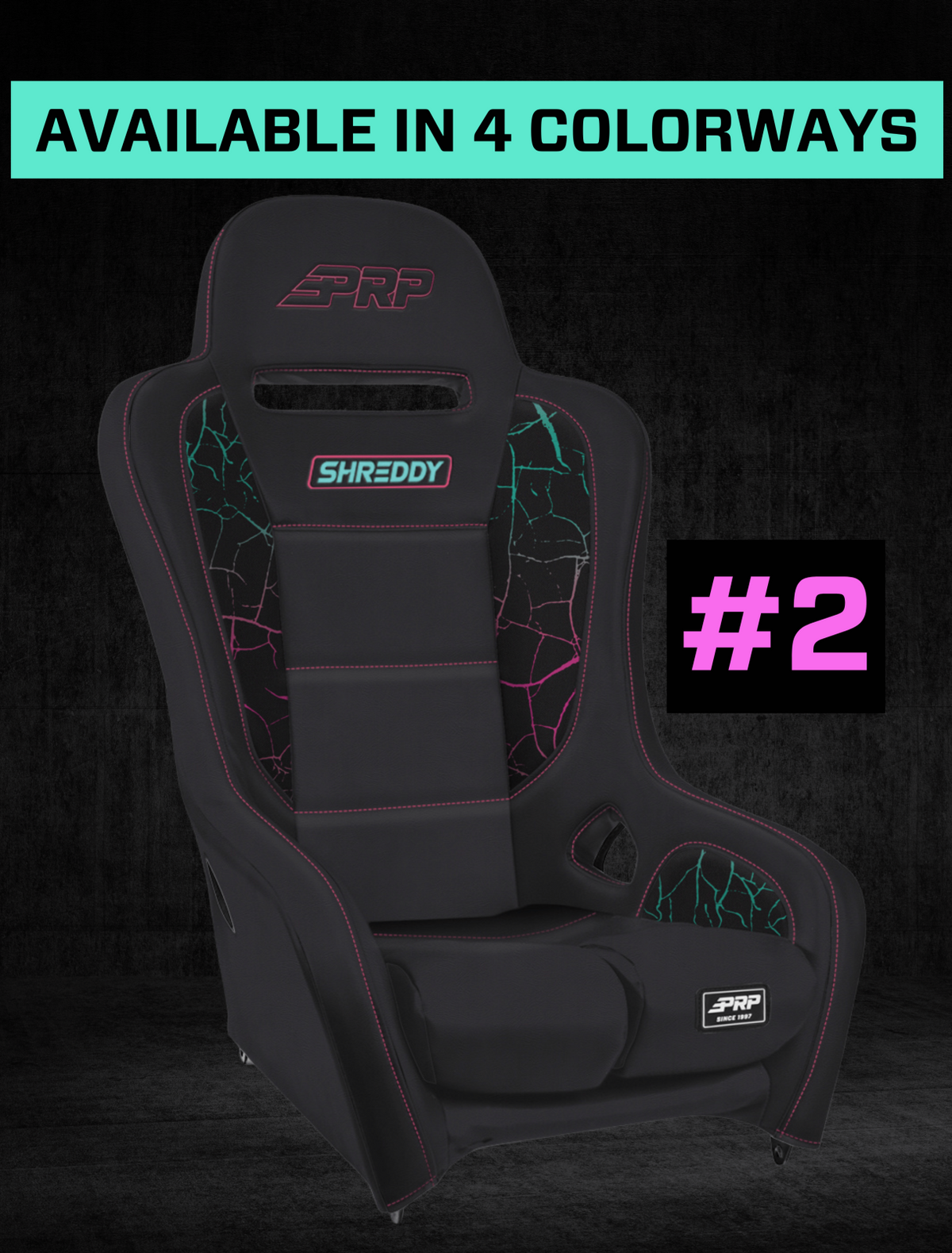 Shreddy Edition Podium Suspension Seat PRP Seats