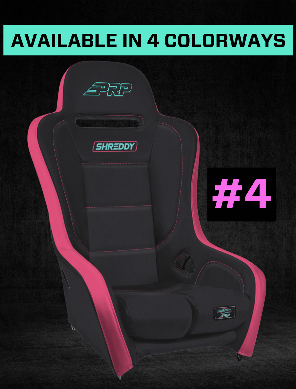 Shreddy Edition Podium Suspension Seat PRP Seats