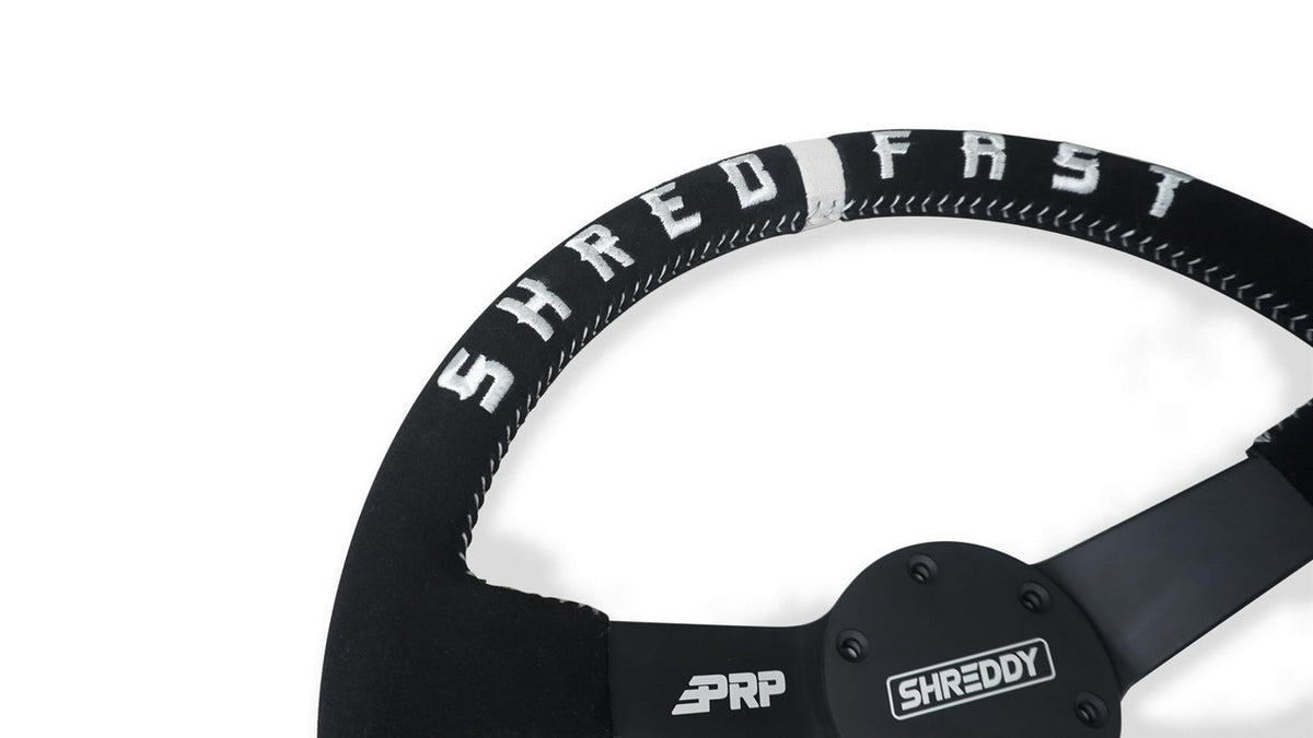 PRP X Shreddy Checkered Steering Wheel 13 Inch Diameter PRP Seats
