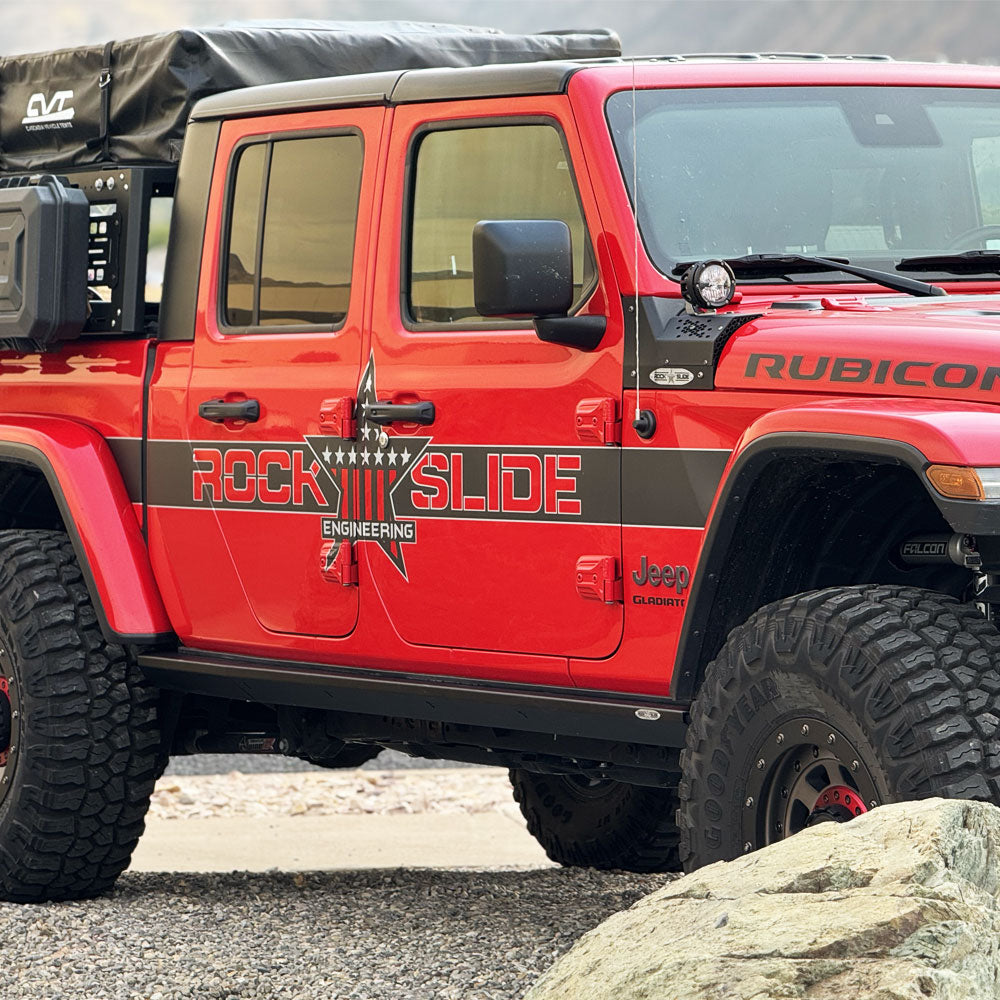 20-25 Jeep Gladiator JT Deluxe Rock Rail Rock Slide Engineering