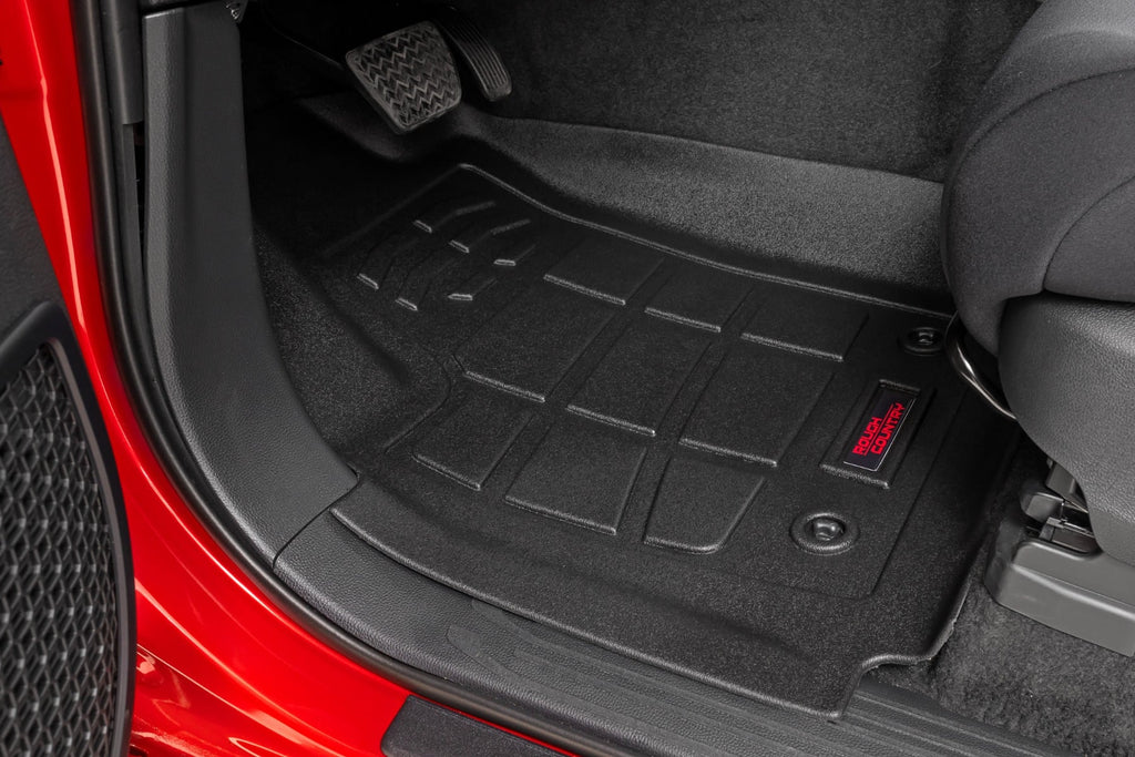 Sure-Fit Floor Mats Front Double Cab Toyota Tacoma 2WD/4WD (2024-2026) Rough Country