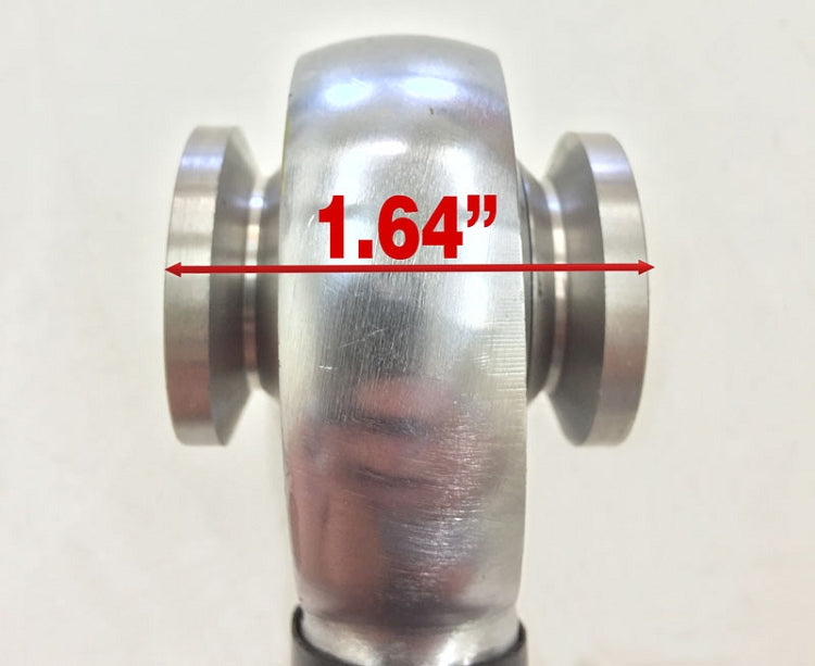 Short 7/8 Inch High Misalignment Spacers SS 3/4 Inch Pair  Artec Industries