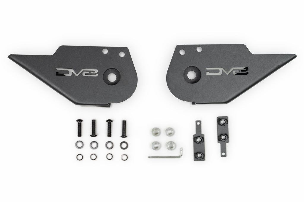 2021 2024 Ford Bronco Trailing Arm Skid Plates With OEM Welded Skid DV8 Offroad