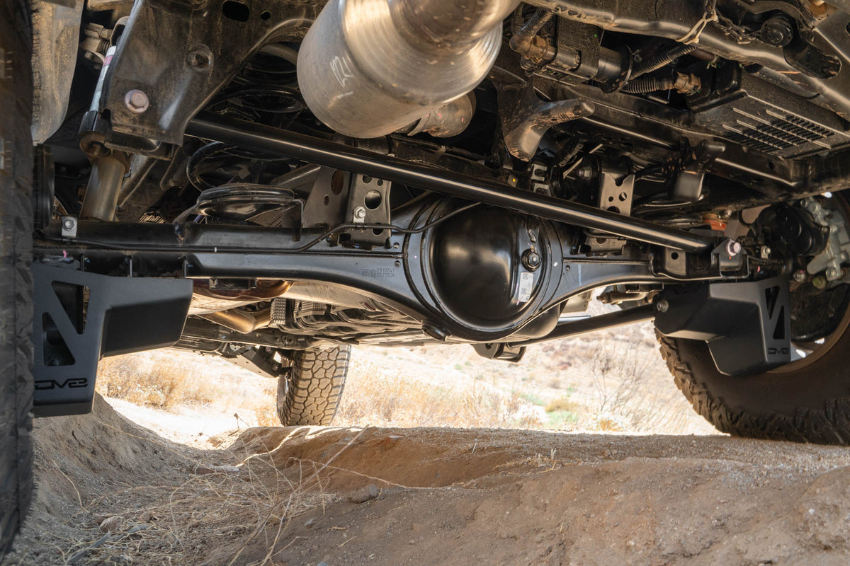 2024 2025 Toyota Tacoma Rear Shock Link Skid Plates DV8 Offroad