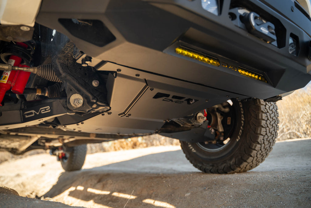 2024 2025 Toyota Tacoma, Land Cruiser Rear Belly Skid Plate DV8 Offroad