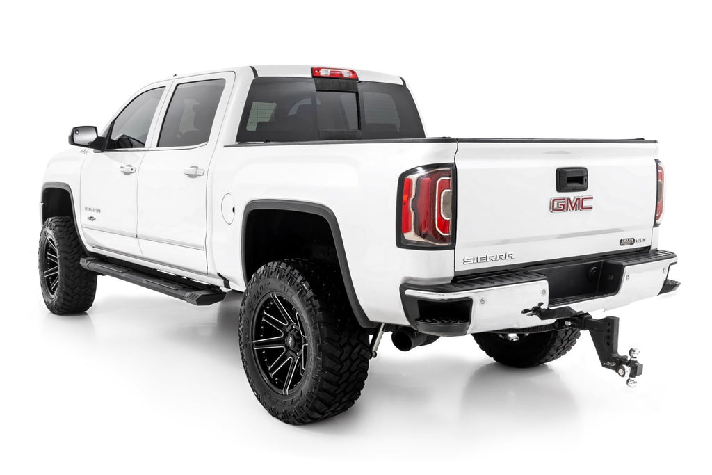 HD2 Aluminum Running Boards Crew Cab Silverado/Sierra 1500/2500HD/3500HD (07-19 & Classic) Rough Country