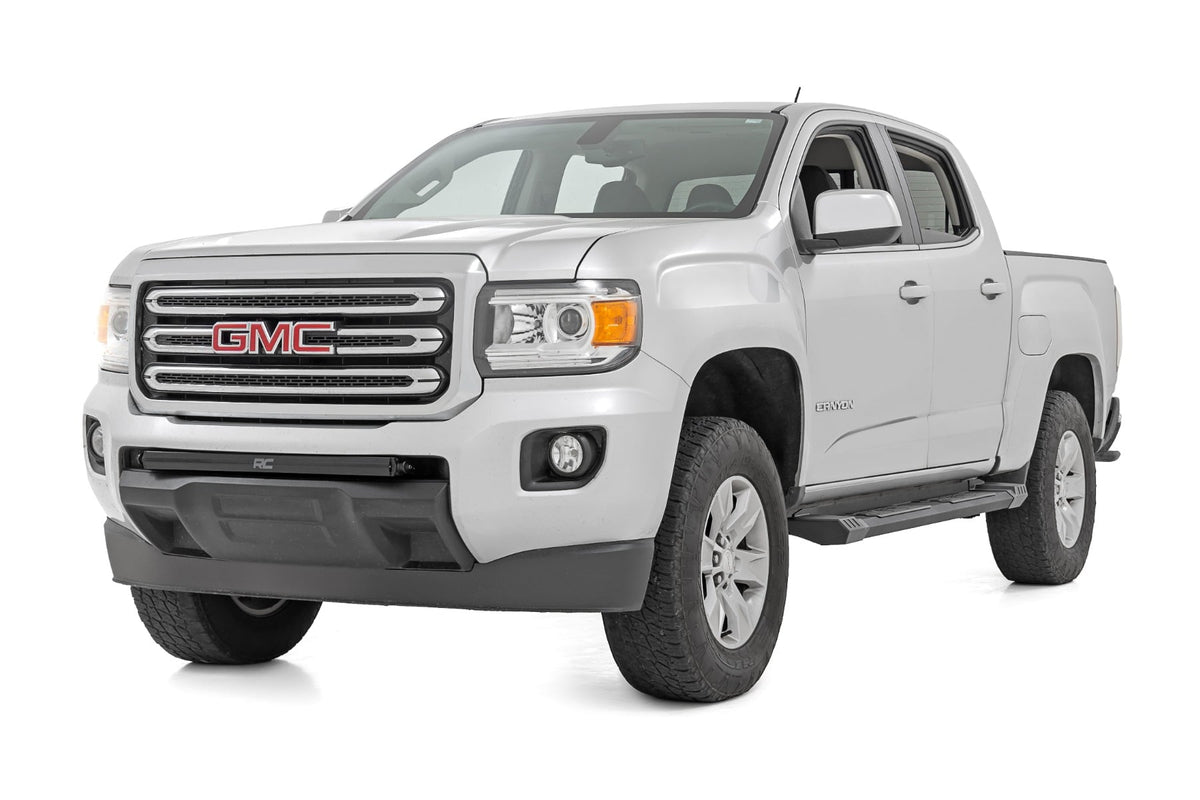HD2 Aluminum Running Boards Crew Cab Chevy/GMC Canyon/Colorado (15-26) Rough Country