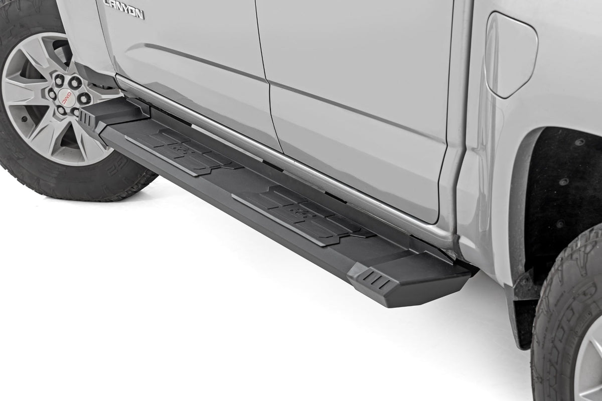 HD2 Aluminum Running Boards Crew Cab Chevy/GMC Canyon/Colorado (15-26) Rough Country