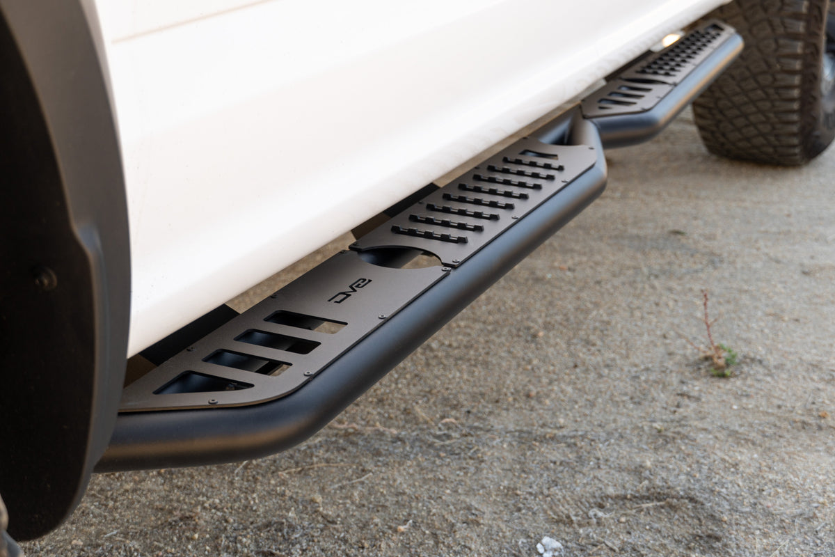 2015 2024 Ford F 150 OE Plus Side Steps DV8 Offroad
