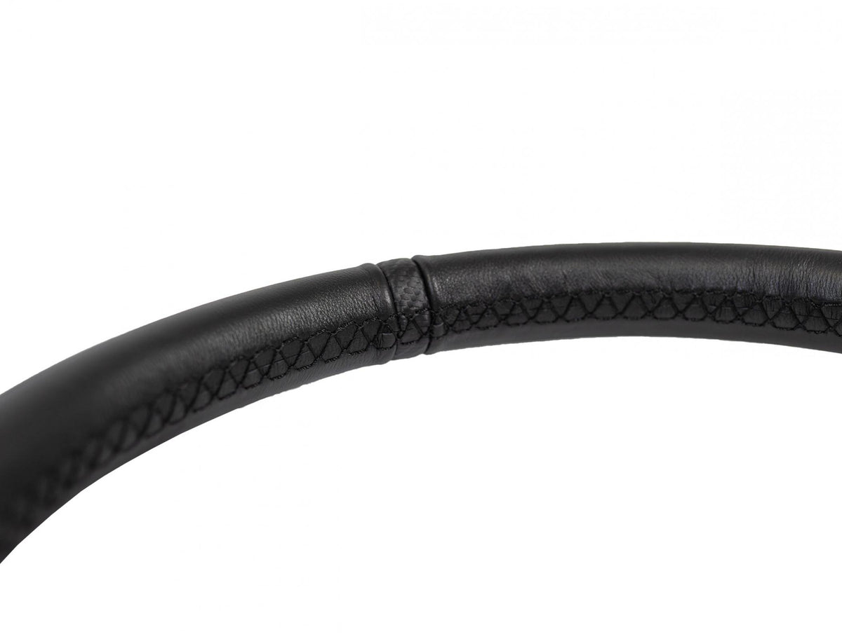 Deep Dish Leather Steering Wheel 13 Inch Diameter PRP Seats