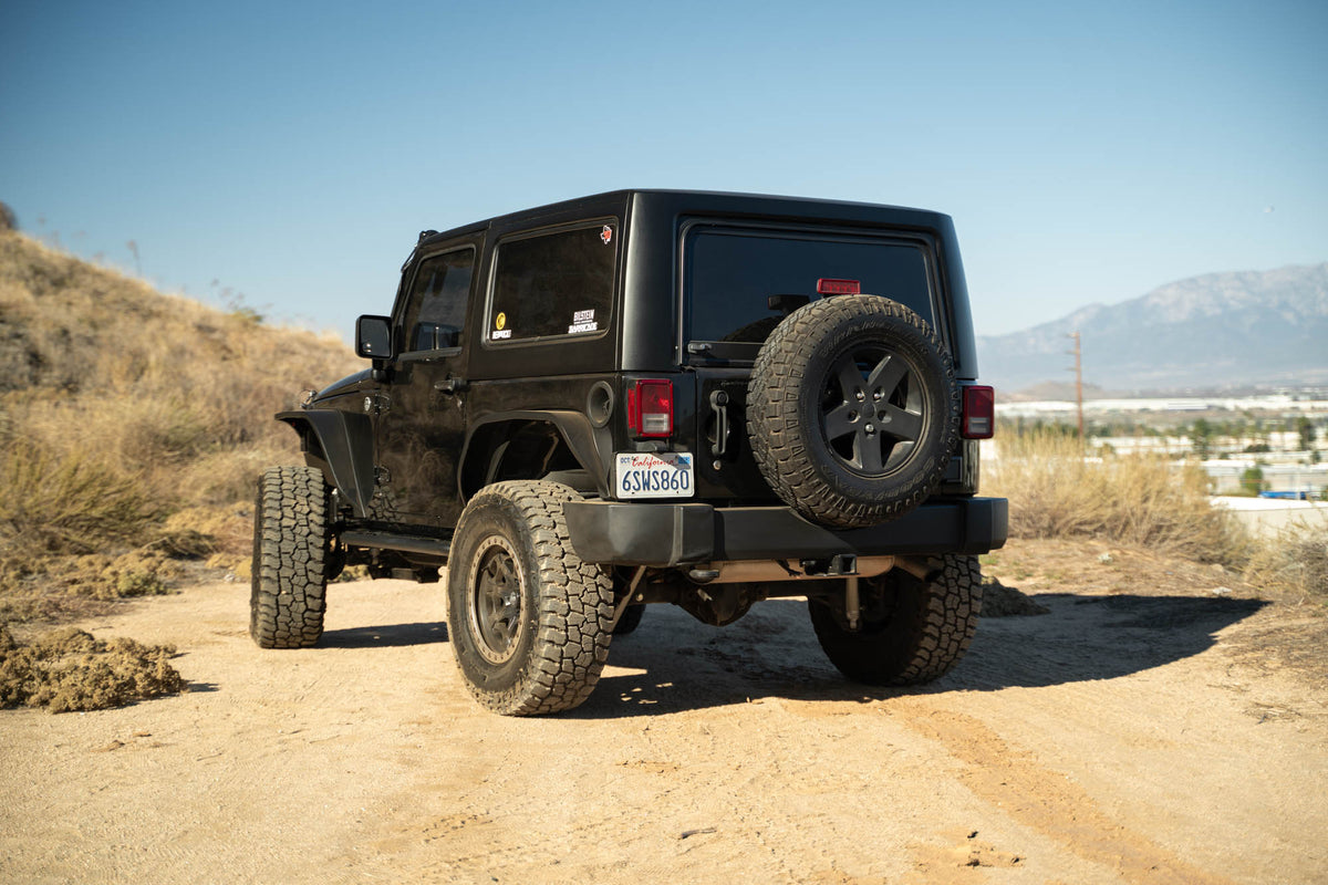 2007 2018 Jeep Wrangler JK 2 Door OE Plus Side Steps DV8 Offroad