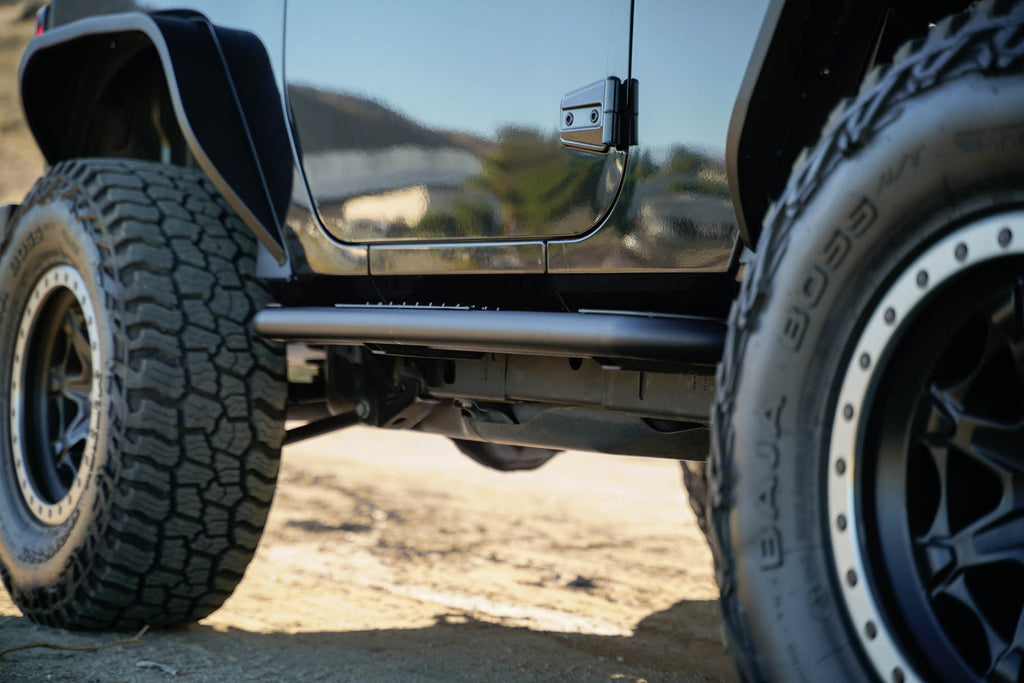 2007 2018 Jeep Wrangler JK 2 Door OE Plus Side Steps DV8 Offroad