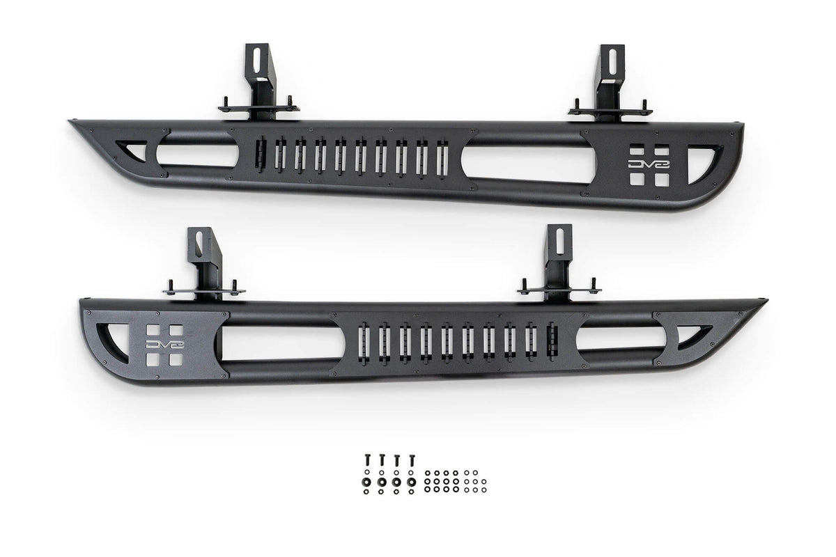 2018 2025 Jeep Wrangler JL 2 Door Oe Plus Side Steps DV8 Offroad