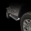 2007 2018 Jeep Wrangler 4 Door Plated Sliders DV8 Offroad