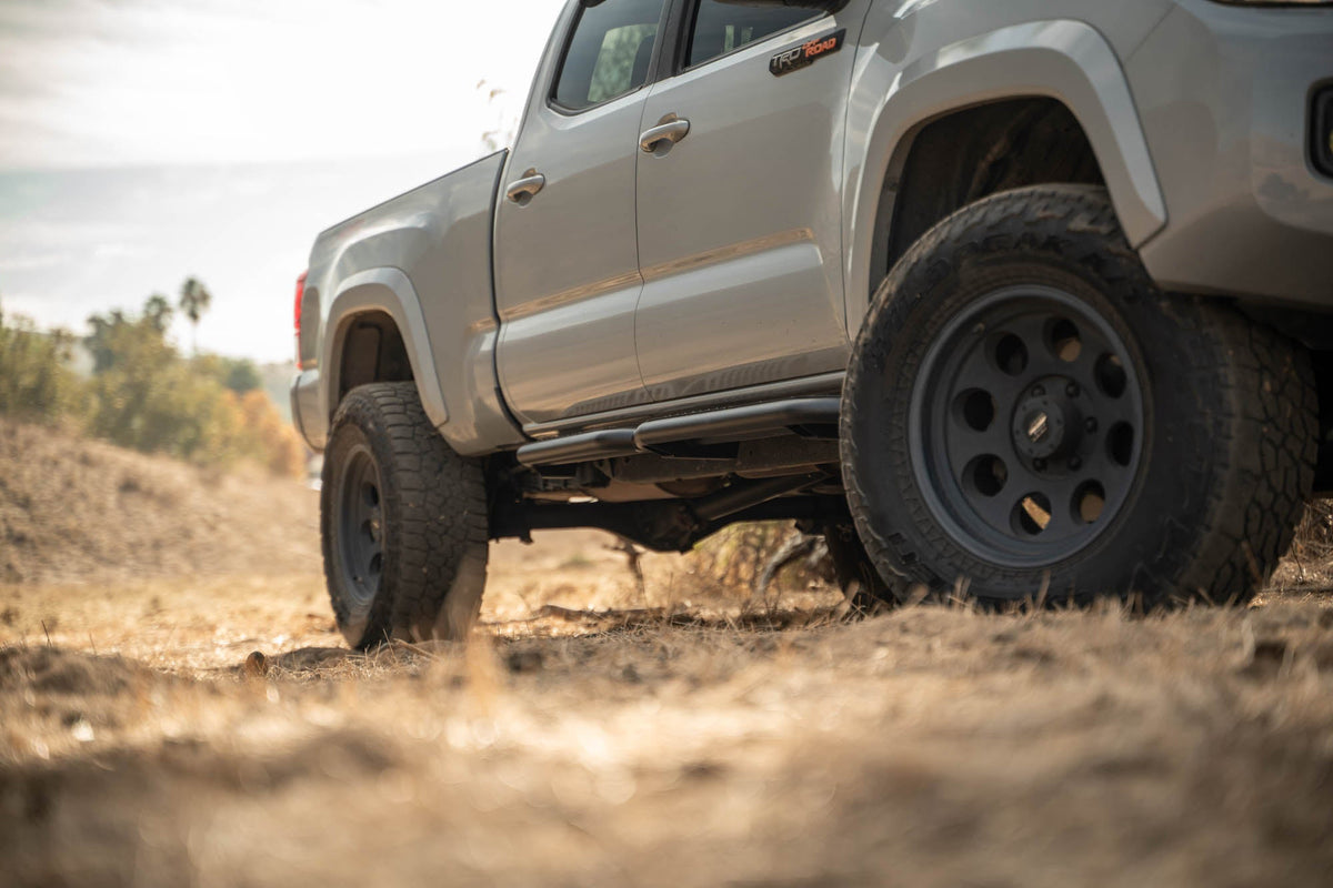 2016 2023 Toyota Tacoma OE Plus Side Steps DV8 Offroad