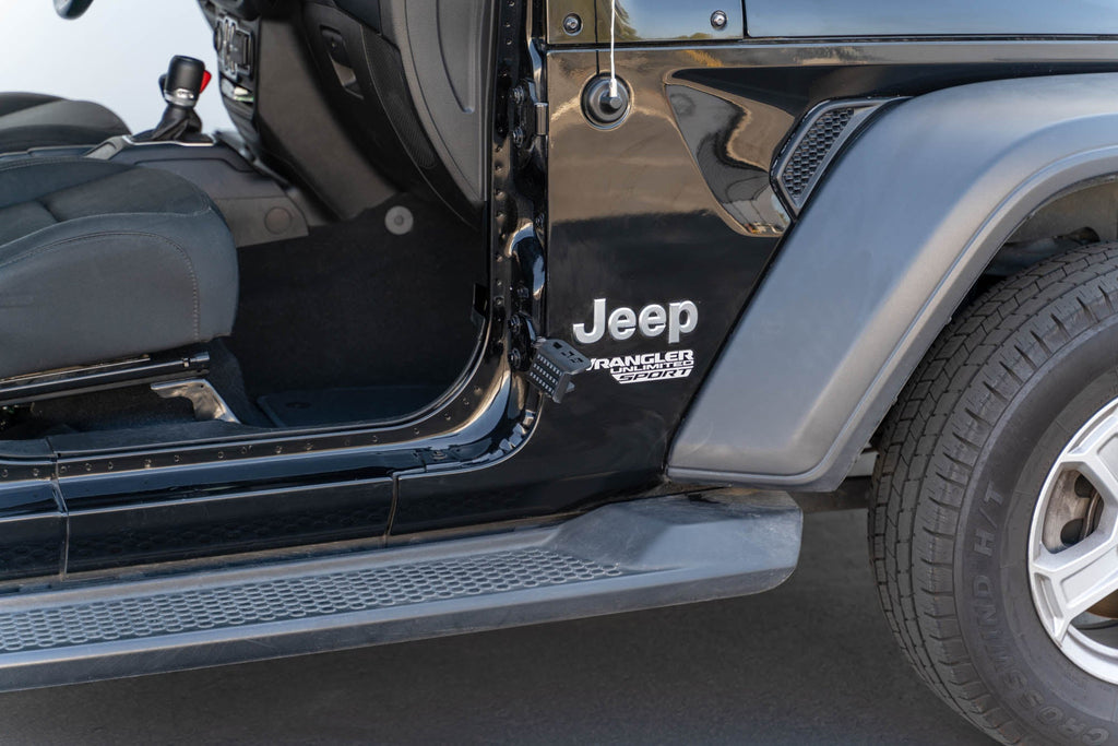 20070 Jeep Gladiator JT Wrangler JK, JKU, JL, JLU Foot Pegs DV8 Offroad