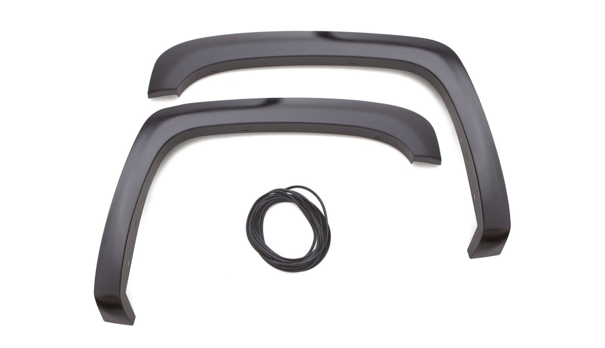 Sport Style Fender Flare Set Front, Smooth, 2-Piece Set 2007-2014 Silverado/Sierra 1500/2500 HD/3500 HD Fleetside Lund