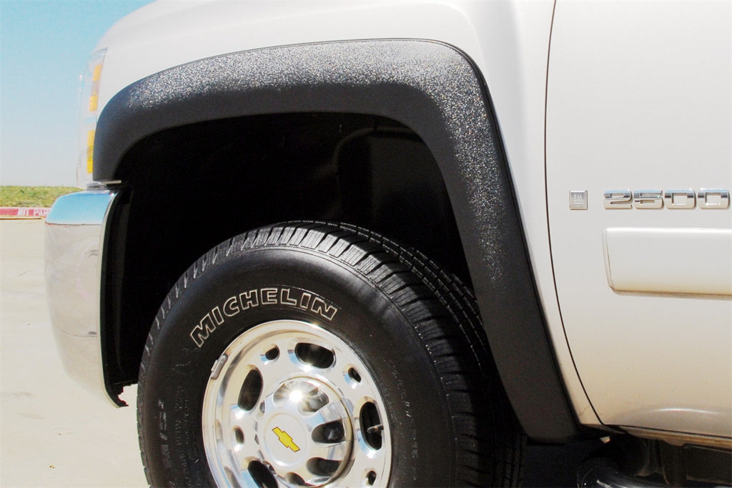 Sport Style Fender Flare Set Front, Smooth, 2-Piece Set 2007-2014 Silverado/Sierra 1500/2500 HD/3500 HD Fleetside Lund