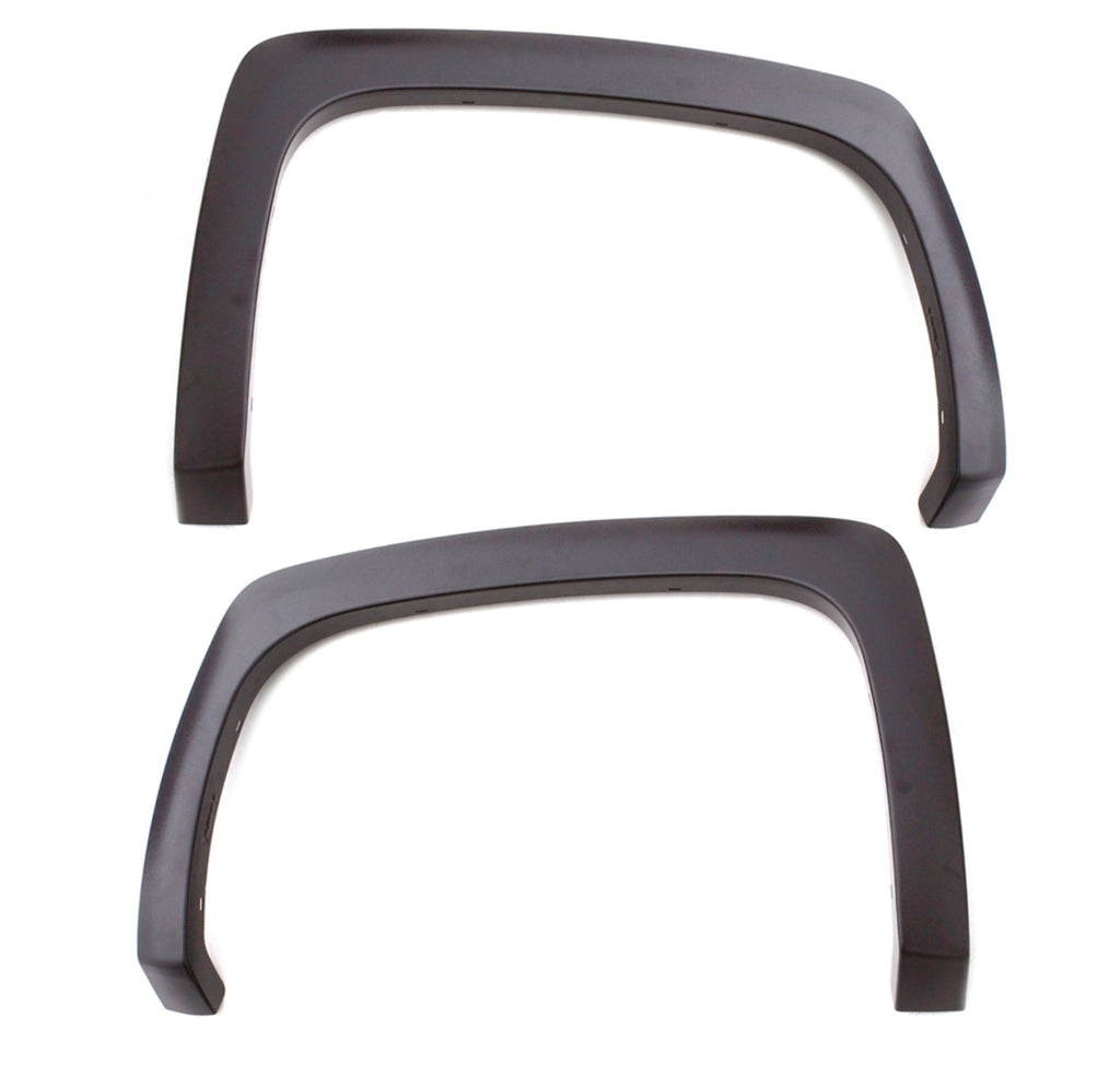 Sport Style Fender Flare Set Rear, Smooth, 2-Piece Set 2016-2019 Sierra 1500 Fleetside Lund