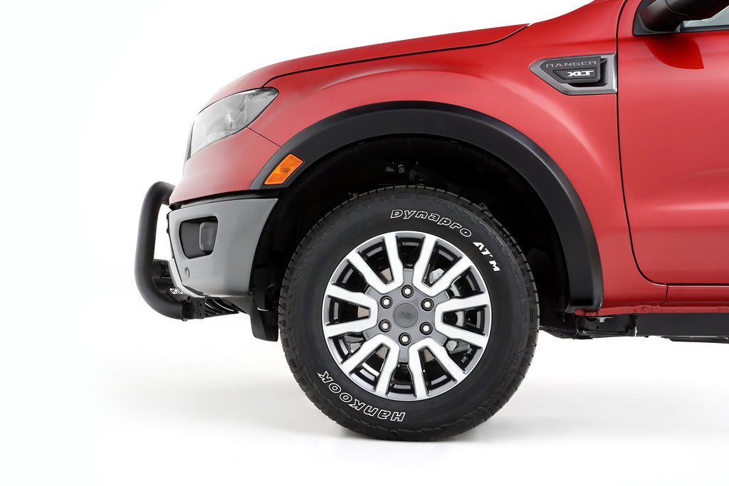 Sport Style Fender Flare Set Front, Textured, 2-Piece Set 2019-2022 Ford Ranger Lund