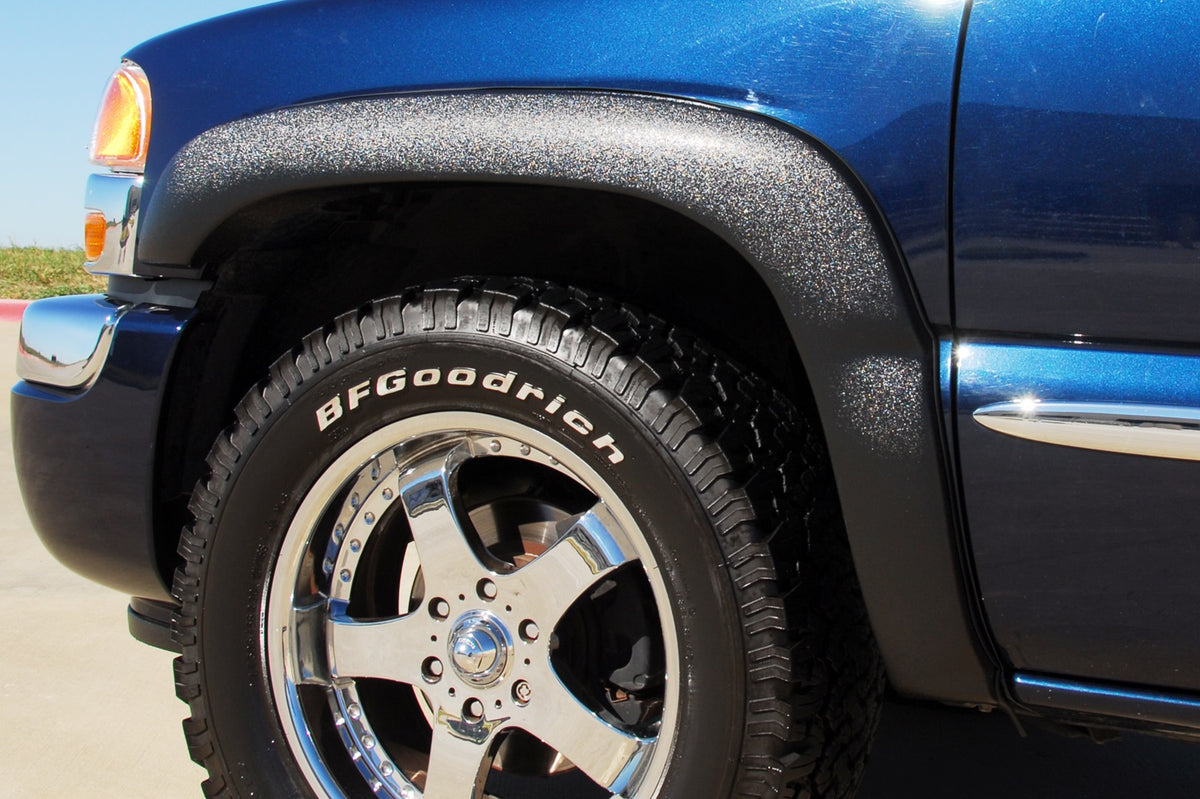 Sport Style Fender Flare Set Front and Rear, Textured, 4-Piece Set 2019-2022 Silverado 1500 Lund