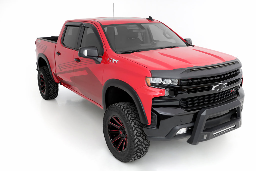 Sport Style Fender Flare Set Front and Rear, Textured, 4-Piece Set 2019-2022 Silverado 1500 Lund