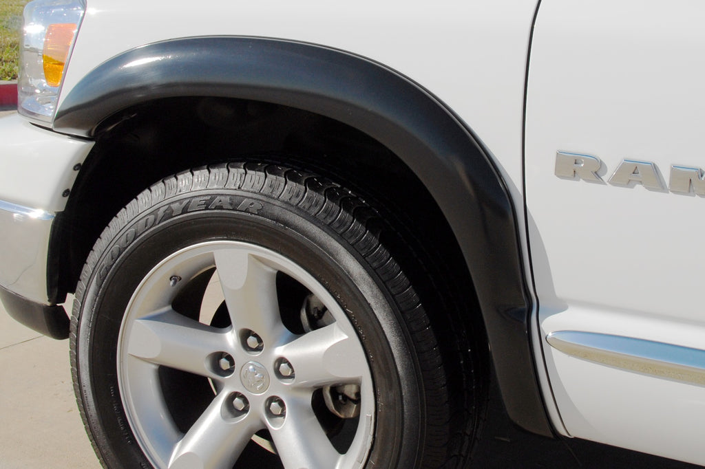 Sport Style Fender Flare Set Front, Smooth, 2-Piece Set 2002-2009 Dodge Ram 1500/2500/3500 Fleetside Lund